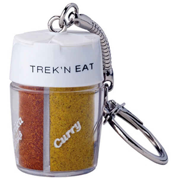 TREK'N EAT Spicebox with 4 separate compartments and key-chain