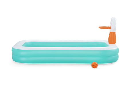 Bestway Familjepool Dunk n Splash 251 x 168 x 102cm