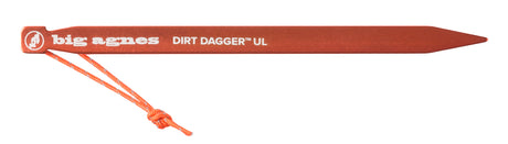 BIGAGNES Big Agnes Dirt Dagger 15 cm Tent Stakes: 6-pack