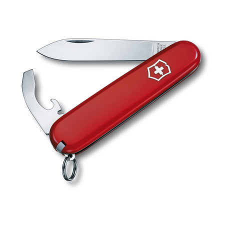 VICTORINOX Pocket knife BANTAM, red 84 mm with key ring