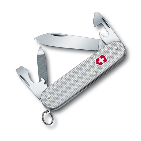 VICTORINOX Pocket knife CADET Alox silver 84 mm