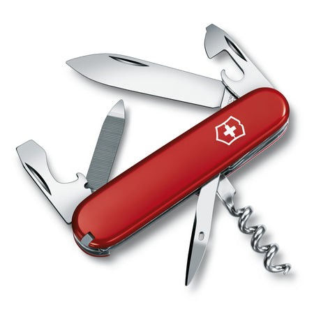 VICTORINOX Pocket knife SPORTSMAN, red