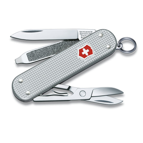 VICTORINOX Pocket knife Classic, Alox, silver