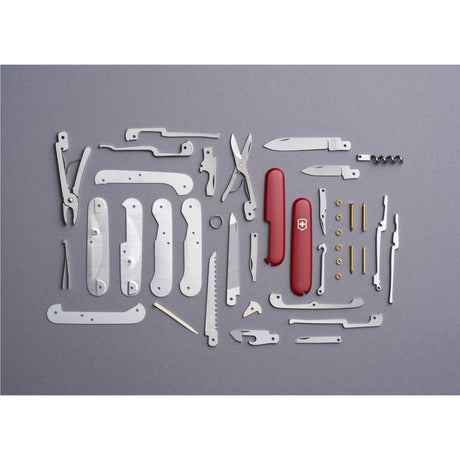 VICTORINOX Pocket knife HANDYMAN, red 91 mm