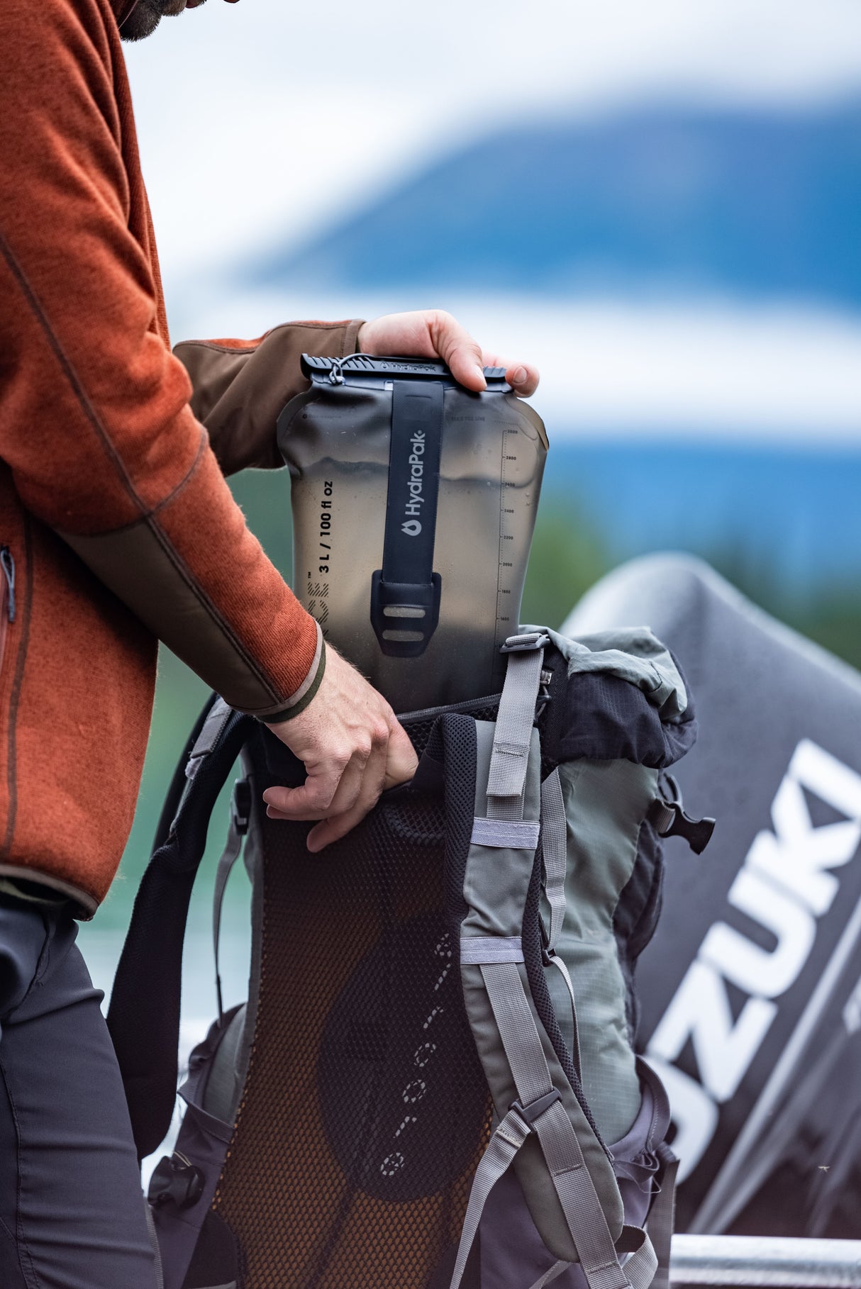 HYDRAPAK FORCE 2L 2 l Mammoth Grey