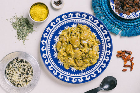 FORESTIA Soya meat curry with long grain & wild rice