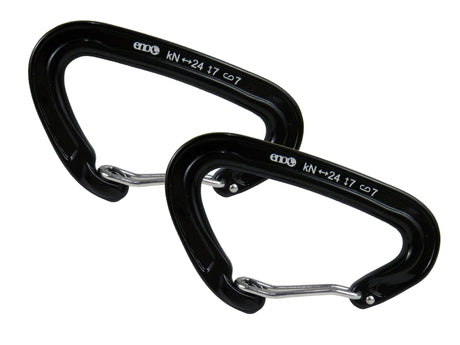 Carabiner Black - Nordisk Natur - Det bästa inom friluftsliv & vildmark