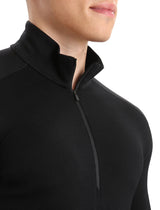 Icebreaker M Mer 260 Quantum IV LS Zip BLACK - Nordisk Natur - Det bästa inom friluftsliv & vildmark