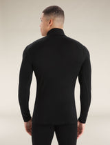 Icebreaker M Mer 260 Quantum IV LS Zip BLACK - Nordisk Natur - Det bästa inom friluftsliv & vildmark