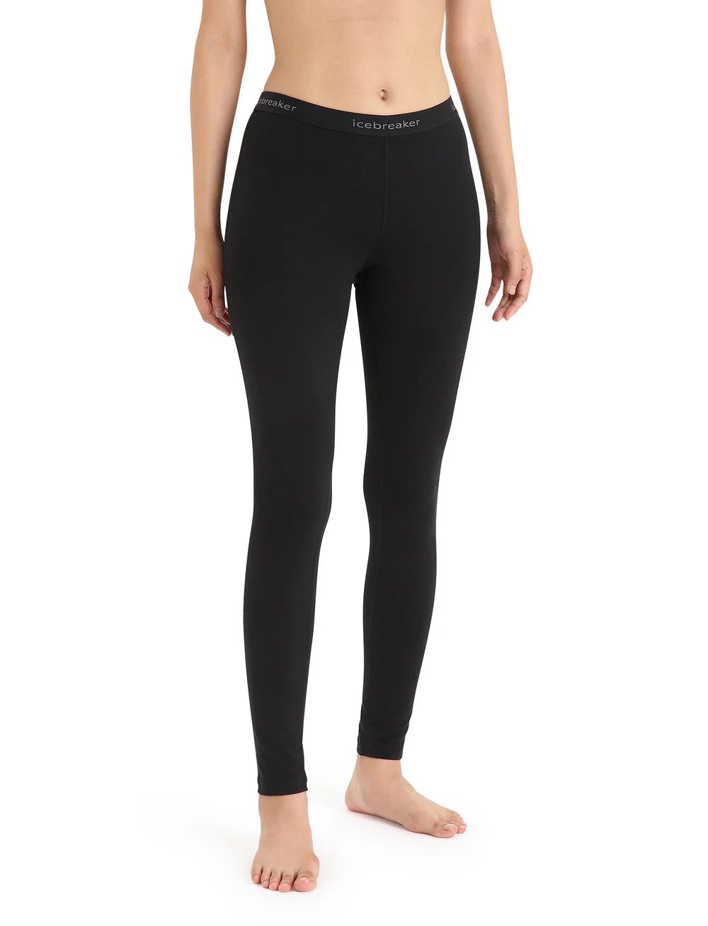Icebreaker W 200 Oasis Leggings BLACK DAM - Nordisk Natur - Det bästa inom friluftsliv & vildmark