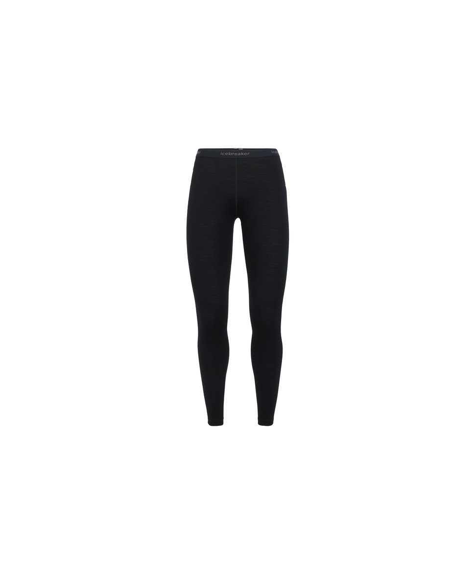 Icebreaker W 260 Tech Leggings BLACK - Nordisk Natur - Det bästa inom friluftsliv & vildmark