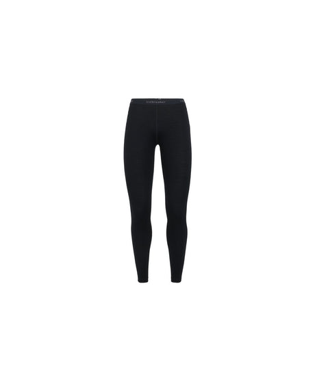 Icebreaker W 260 Tech Leggings BLACK - Nordisk Natur - Det bästa inom friluftsliv & vildmark