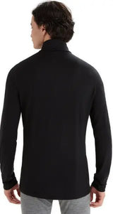 Icebreker Men 200 Oasis LS Half Zip BLACK - Nordisk Natur - Det bästa inom friluftsliv & vildmark
