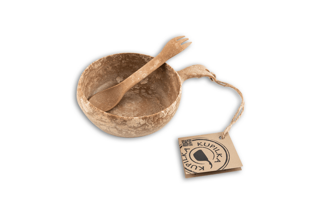 KUPILKA Kupilka 33 + Spork set brown in box - Nordisk Natur - Det bästa inom friluftsliv & vildmark