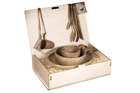 KUPILKA Kupilka Premium, Brown in wooden box - Nordisk Natur - Det bästa inom friluftsliv & vildmark