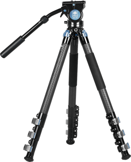 SIRUI Carbon Fiber Tripod Kit with VideoHead L - 324F + VH - 10 - Nordisk Natur - Det bästa inom friluftsliv & vildmark