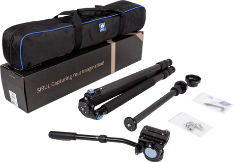 SIRUI R - 3213X+VH - 10 Carbon Tripod & Video Head - Nordisk Natur - Det bästa inom friluftsliv & vildmark