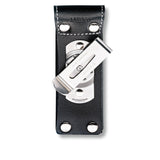 VICTORINOX belt pouch, black leather, to - Nordisk Natur - Det bästa inom friluftsliv & vildmark