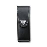 VICTORINOX belt pouch, black leather, to - Nordisk Natur - Det bästa inom friluftsliv & vildmark