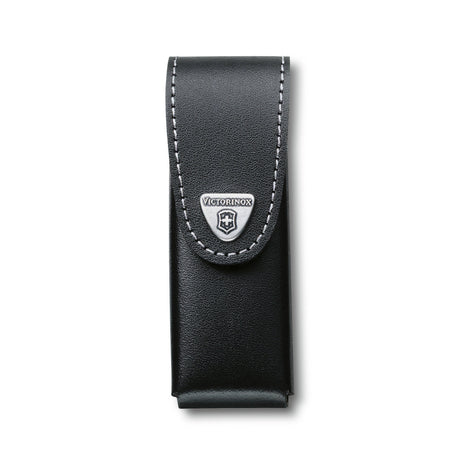 VICTORINOX belt pouch, black leather, to - Nordisk Natur - Det bästa inom friluftsliv & vildmark