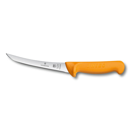 VICTORINOX Boning knife, 13 cm, flexible, Swibo, yellow handle - Nordisk Natur - Det bästa inom friluftsliv & vildmark