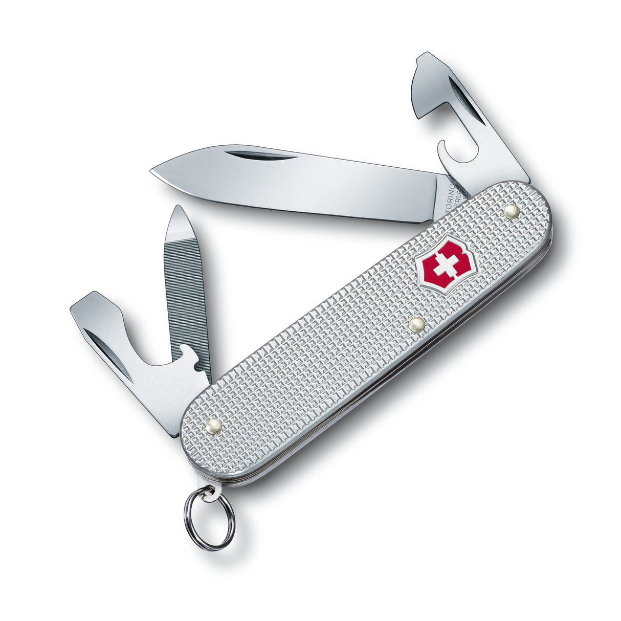 VICTORINOX Pocket knife CADET Alox silver 84 mm - Nordisk Natur - Det bästa inom friluftsliv & vildmark