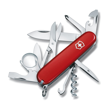VICTORINOX Pocket knife EXPLORER, red 91 mm - Nordisk Natur - Det bästa inom friluftsliv & vildmark