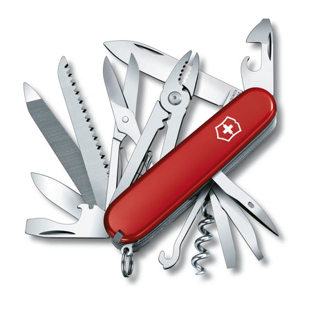 VICTORINOX Pocket knife HANDYMAN, red 91 mm - Nordisk Natur - Det bästa inom friluftsliv & vildmark