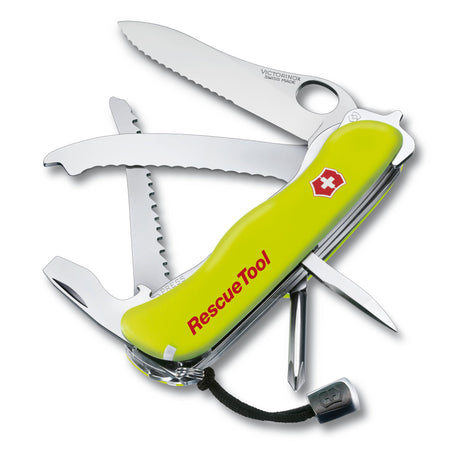 VICTORINOX Pocket Tool, Rescue Tool with one hand wavy knife, pouch - Nordisk Natur - Det bästa inom friluftsliv & vildmark