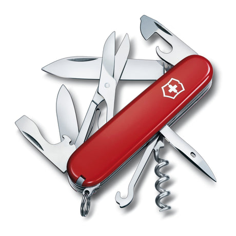 VICTORINOX Swiss Army knife CLIMBER, red 91 mm - Nordisk Natur - Det bästa inom friluftsliv & vildmark