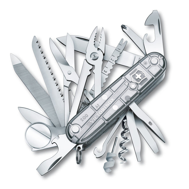 VICTORINOX Swiss Army Knife, SwissChamp, Silvertech - Nordisk Natur - Det bästa inom friluftsliv & vildmark